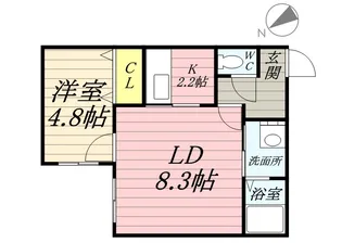 RING COMMONS【4階】の間取り