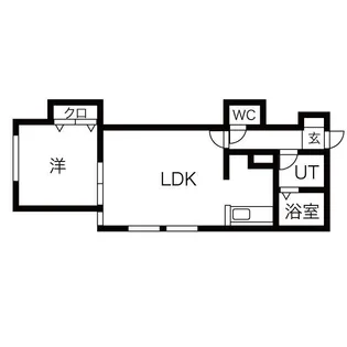 サンテラス手稲本町Ⅲ【205号室】の間取り