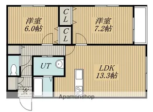 AC手稲壱番館【1階】の間取り