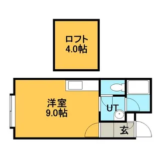 マイハウス前田Ⅲ【205号室】の間取り
