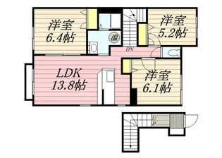 TEPORE・LUOGO【2階】の間取り