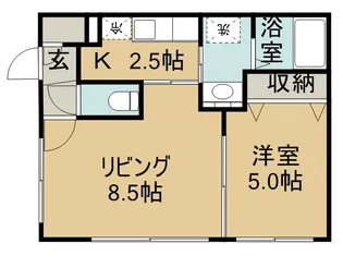 AQUA(アクア)【3階】の間取り
