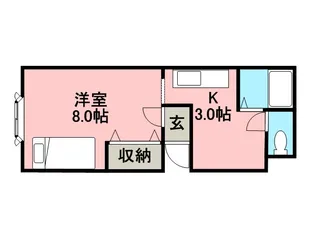 春香96【0207号室】の間取り