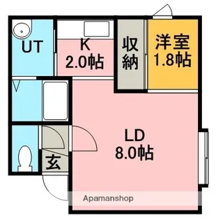 ほっとHOUSE【2階】の間取り