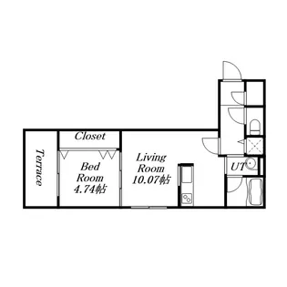 ALISTAIR【1階】の間取り