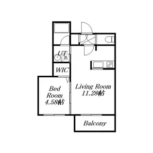 ART HILLS【2階】の間取り