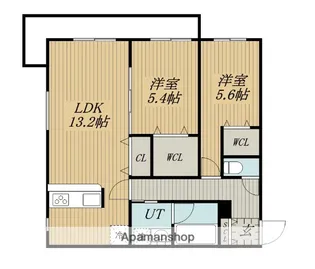 URBAN PROUD【2階】の間取り