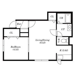 フローリッシュ21【1階】の間取り