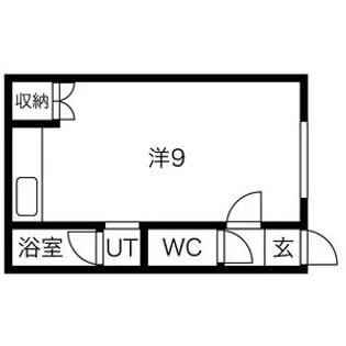 前田ビレッジⅢ【202号室】の間取り