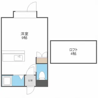 ロイヤルセブンB【1階】の間取り