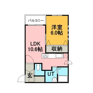 CLAM VILLAGE【4階】の間取り