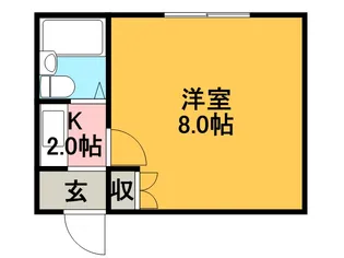ピアコート前田【00310号室】の間取り