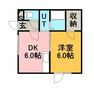 リバティヒル【207号室】の間取り