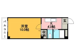 3R’S【2階】の間取り