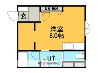 サンセットヒルズⅠ【201号室】の間取り