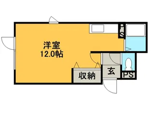 エスポワール3RD【2階】の間取り