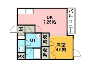 メゾンステラ【2階】の間取り