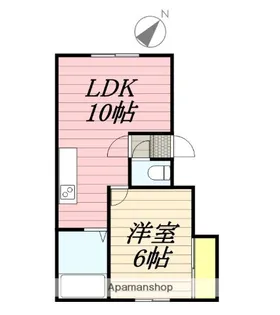 富丘ガーデンヒルズ【203号室】の間取り