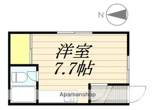 コーポ曙【201号室】の間取り
