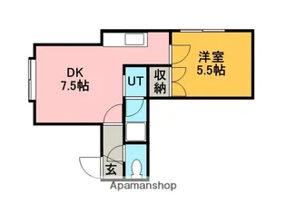 グリーンヴィレッジ稲穂【2階】の間取り