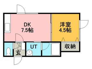 プリマヴェーラ【1階】の間取り