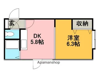 パールクリスタル【1階】の間取り