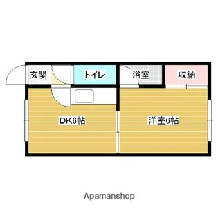 シベール58【2階】の間取り