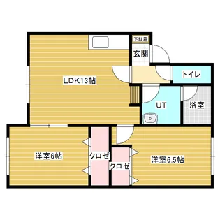 ANGELICⅠ【1階】の間取り