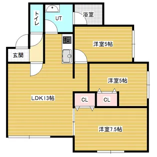 ANGELICⅠ【2階】の間取り