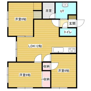 マンションドリーム【3階】の間取り