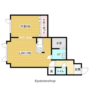 サングランディ【2階】の間取り