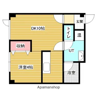ぐれ〜すゆに【2階】の間取り