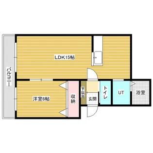 グランラフィーネ【1階】の間取り