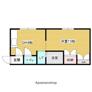 コーポ松井【2階】の間取り