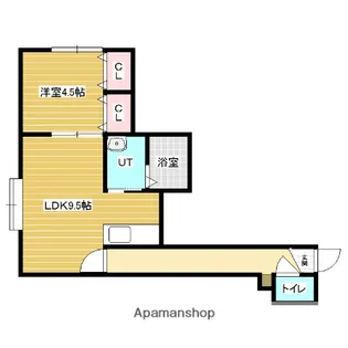 CASAFELIZ1条【2階】の間取り