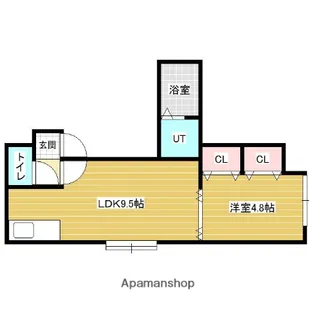 CASAFELIZ1条【3階】の間取り