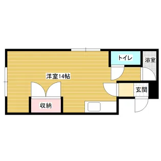 パークサイド78【1階】の間取り