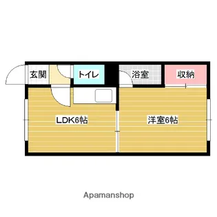 シベール58【2階】の間取り