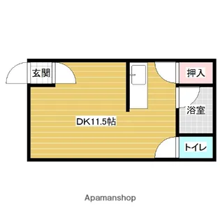 コーポM・S【2階】の間取り