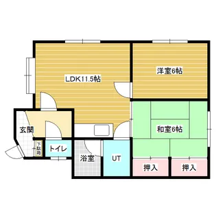 コーポ大和【2階】の間取り