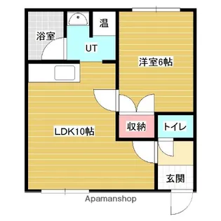 アーバンⅣⅧ【2階】の間取り