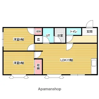 グレースヒル【3階】の間取り
