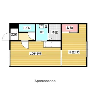 メゾン・ド・エレガント【2階】の間取り