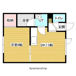 メゾンライトサイド【2階】の間取り
