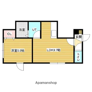 STELLA ANIMATO【2階】の間取り