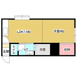 サンホームマンションⅡ【3階】の間取り