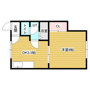 マイルームイレブン【1階】の間取り