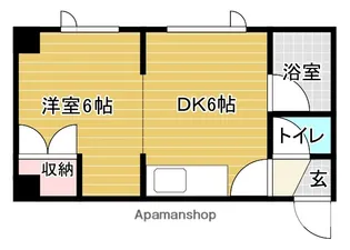 サテライト井上【3階】の間取り