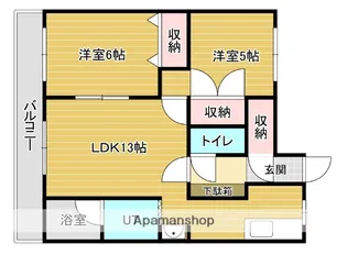 シャトー414【4階】の間取り
