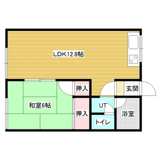 シティハイムセブン【3階】の間取り